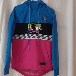 Black pyramid windbreaker